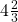 4\frac{2}{3}