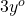 3y^{o}