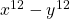 x^{12}-y^{12}